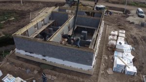 "ЛАДИС-ДОМ"-заливка  армопояса и опалубки