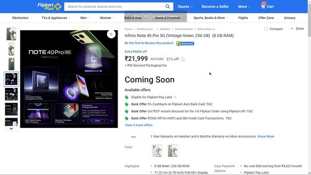 Infinix Note 40 Pro 5G Series Price In India, India Launch, Bank Offers, Launch Offer, Buy or Not смотреть онлайн