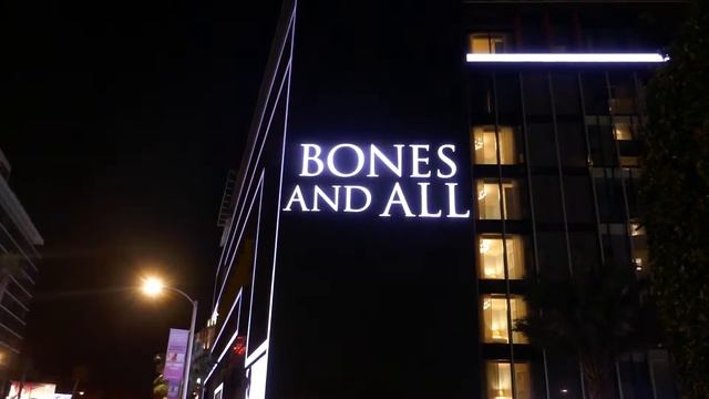 Timothee Chalamet Bones And All Billboard Sunset Blvd Los Angeles California USA November 13 2022