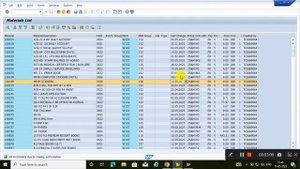 Generate & Download All Material Code List in Excel from SAP with Single T Code #sap #sapmm