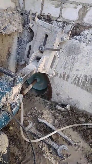 Алмазное бурение бетона в Астане Нур-Султане диаметр коронки 254 мм