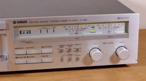 Yamaha K-560 Stereo Cassette Deck - Vintage HiFi