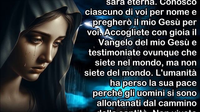 Beata Vergine di Anguera: Vi Aspetta un Futuro Doloroso | Terra Subirà Grandi e Orribili Cambiament