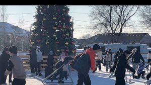 Алматы Первомайские пруды зимой.Каток.Обзор.Цены