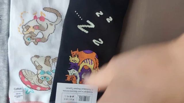 Носки женские с котиками и собачками смотреть онлайн