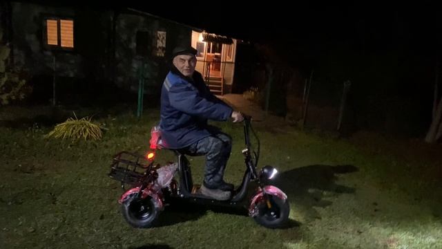 #Электроскутер #Trike X5 Off-Road🔥1500W‼️ Заряжен 48V15Ah⚡️Скорость до 45 км/ч. Запас хода до 30 км смотреть онлайн