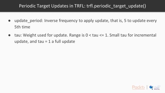 Reinforcement Learning with TensorFlow & TRFL :Deep Q Netwrk & Target Netwrk|packtpub.com