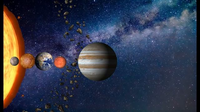 Learn Solar System for kids. Space for toddlers - английский мультфильм для детей