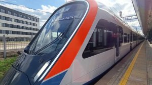 Отправление поезда ИВОЛГА 4.0 ЭГЭ2ТВ-023 со станции Нижегородская