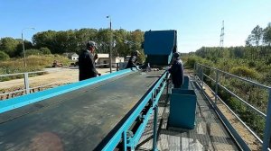 Запуск мусоросортировочной линии "ВТОРТЕХ-60" в г. Десногорск (Линия сортировки ТКО, ТБО) втортех.рф