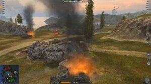 World of Tanks Blitz Премиум танк T6E1 Grizzly.Мир Танков