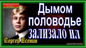 Дымом половодье зализало ил , Сергей Есенин, Русская Поэзия ,читает Павел Беседин