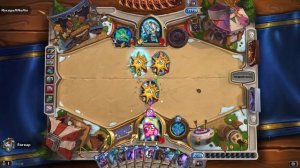 Партия в игру Домашний Очаг (Hearthstone)