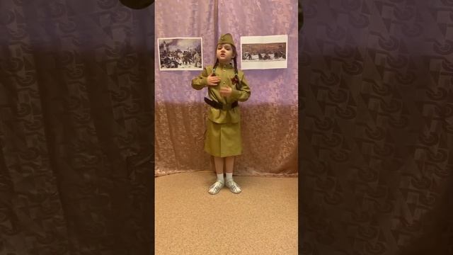 ГБДОУ #23. Беседа София, 5 лет. Читает стих. О. Берггольц "Я говорю с тобой под свист снарядов " смотреть онлайн