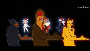 ЗВЕРОБАНДА: Новогодний танец | LOSTREAK CHIKEN