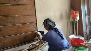 Ремонт в деревенском доме женскими руками