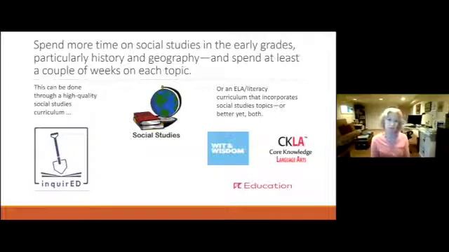 The Case for Elementary Social Studies: Knowledge Building