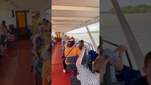 🤩ЭКСКУРСИЯ‼️🎥На Теплоходе по ИРТЫШУ - часовая прогулка👍🌞Омск / 9.07.2024 #теплоход #иртыш #ого