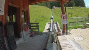 Горные горки Озеро Эшинен, поселение Кандерштег, Швейцария 4K 🇨🇭