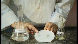 Демонстрация летучести бензола