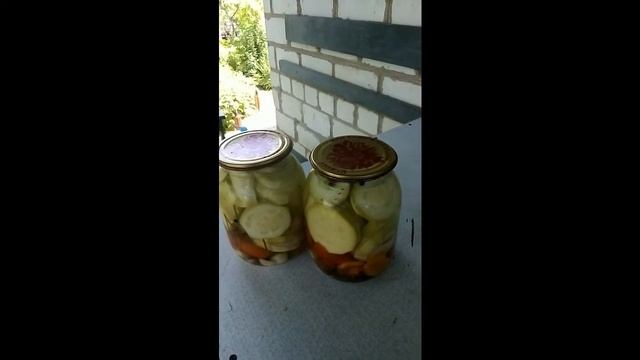 Маринуем кабачки на зиму. Marinate zucchini for the winter