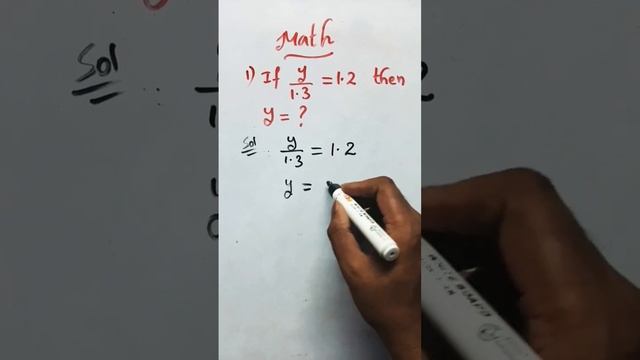 #you can find "X" value#by using Transposing Method#mathshorts #easy #subscribe