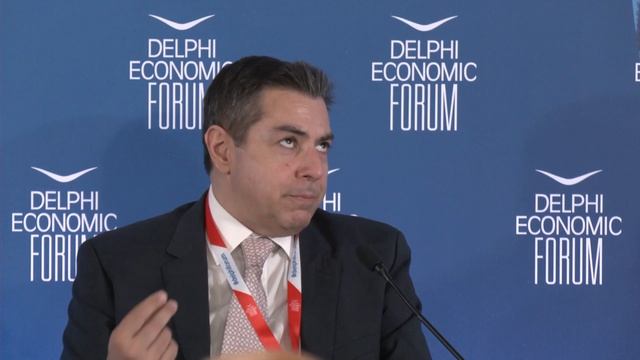 Dimitris Kazazoglou, Governance and Sustainability Director of Alpha Bank,  Delphi Economic Forum I