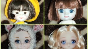 куколка в панамке, средняя аниме, баболька зайка, малышка 1/12 с новым молодом, с сайта АлиЭкспресс.