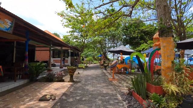 Tanah Lot -  Bali 2022 | Indonesia Walking Tour Video 4K.