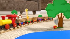 Мультик для малышей   Учим названия Животных   Тино   Игрушки для Детей