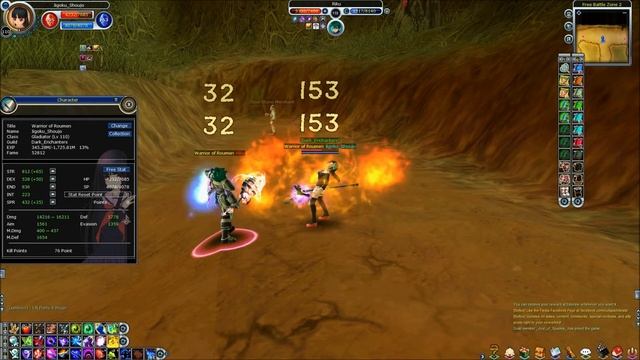 Fiesta Online NA - Gladiator Skills смотреть онлайн