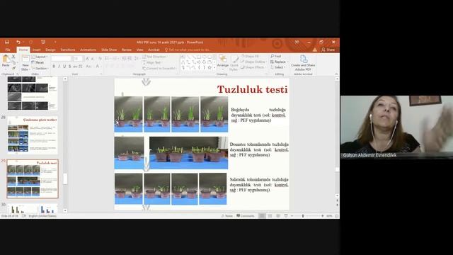 İleri Teknolojiler Seminer Serisi-2 Prof. Dr. Gülsün Akdemir Evrendilek