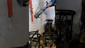 Наклонная стойка для дрели алмазного бурения