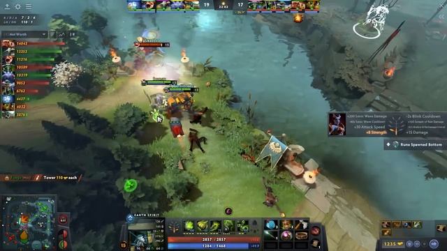 7.34 EARTH SPIRIT MID isn't broken... but Topson is! смотреть онлайн