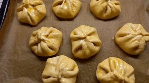 шанюшки из слоёного дрожжевого теста
