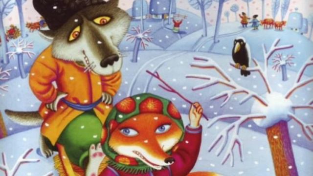 Казка українською мовою | Лисичка-сестричка і Вовк-панібрат 📖 смотреть онлайн