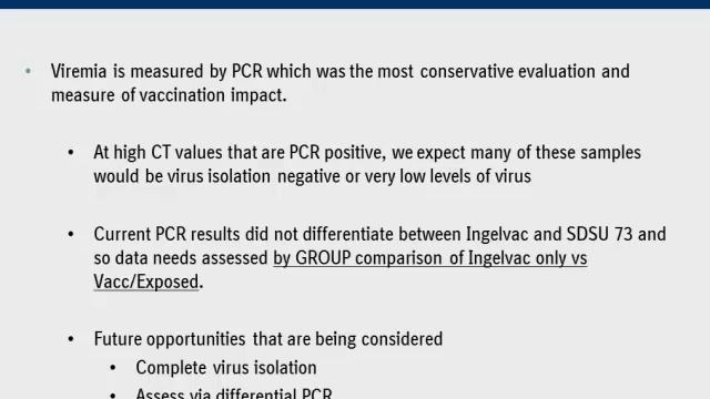 Dr. Mike Roof - Impact of PRRS vaccination on infectious load and implications for area control смотреть онлайн
