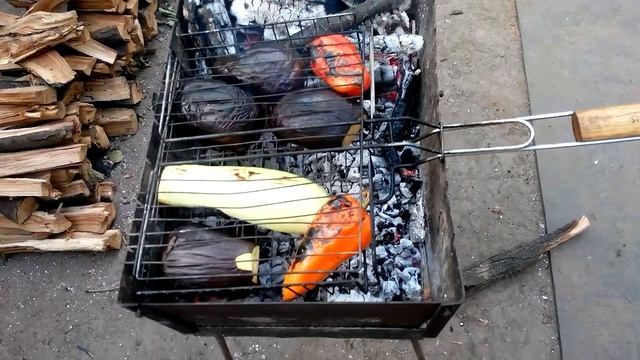 Вкуснотища, овощи на мангале смотреть онлайн