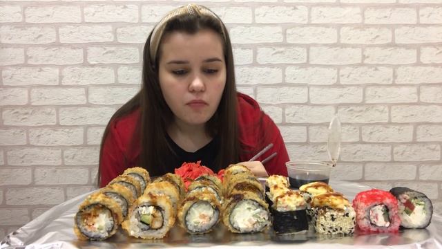 С Возращением 🥳 MUKBANG 👏 Роллы 🍱 / mukbang / rolls / смотреть онлайн
