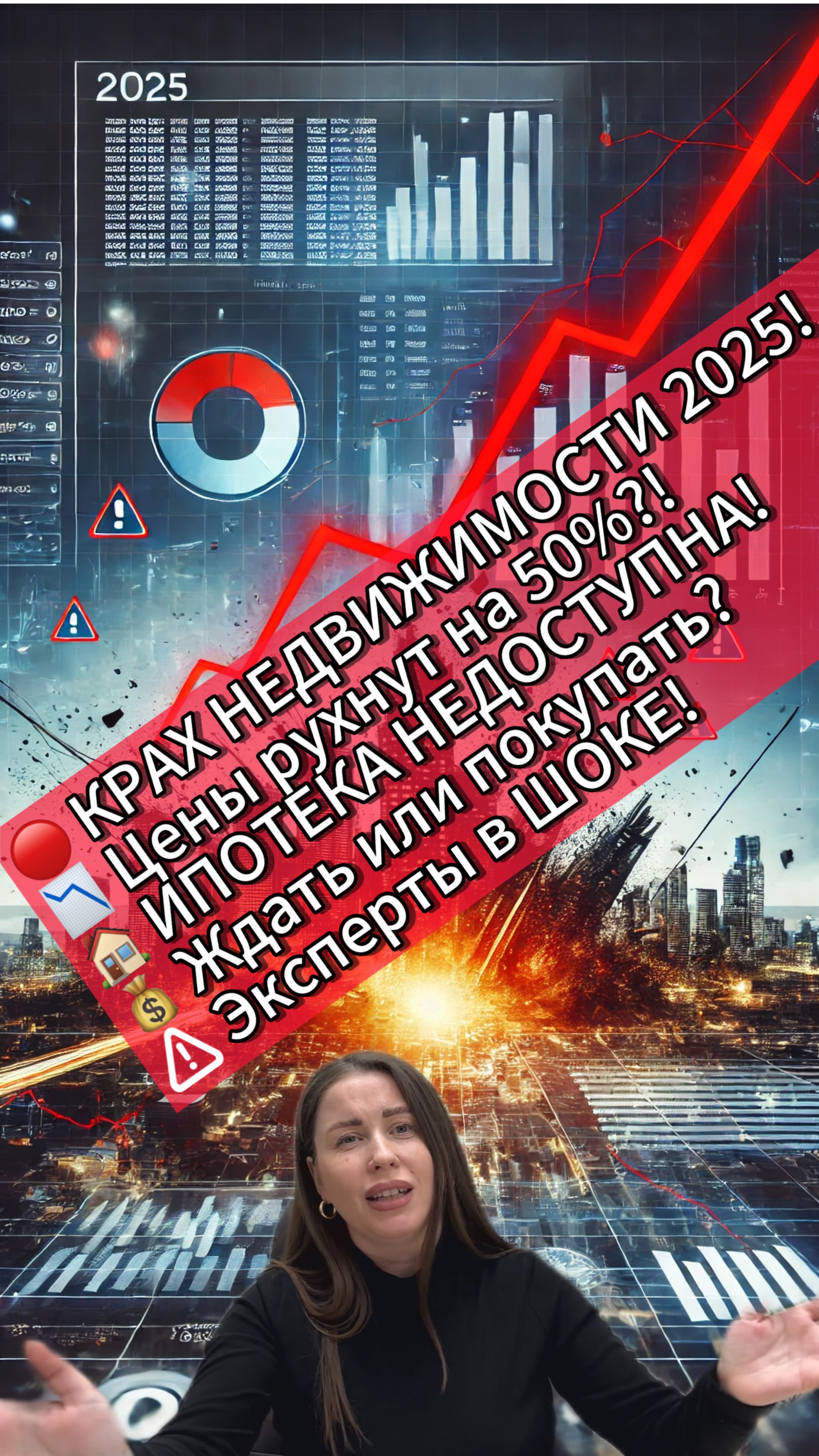 🏠 ЦЕНЫ НА КВАРТИРЫ РУХНУТ?! 💥 Крах недвижимости в 2025 – Чего ждать?