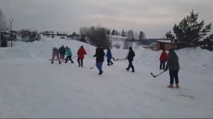 Хоккей на валенках