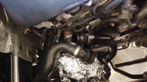 BMW 528i F10 Thermostat Replacement - N20 Engine.