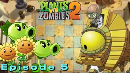 Зомбосс Древнего Египта ► Plants Vs Zombies 2 ► #5 смотреть онлайн