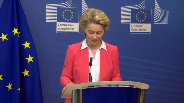 EU President von der Leyen debates with President of the Swiss Confederation Mr Guy Parmelin смотреть онлайн