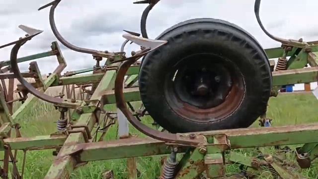 Культиватор прицепной комбинированный КПК-8А экспресс-обзор от Романа Чередниченко