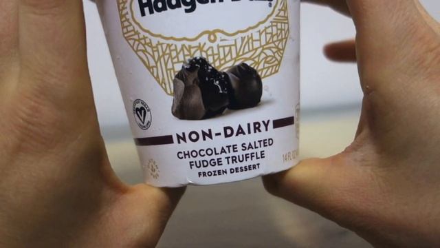 Häagen-Dazs CHOCOLATE SALTED FUDGE TRUFFLE Vegan Ice Cream Review смотреть онлайн
