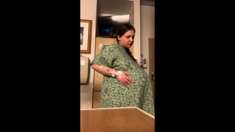 МОИ ПЕРВЫЕ РОДЫ👼🏻роды в США🇺🇸моя история🙌🏻от схваток до родов🐣