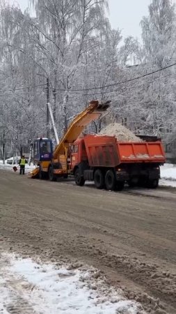 Без КАМАЗа — какая уборка снега