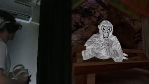 САСАВОТ И ШКОЛЬНИКИ l ГЛЕБ ИГРАЕТ В VR ИГРУ ПРО ОБЕЗЬЯНОК l KISHKI NEW (SASAVOT)