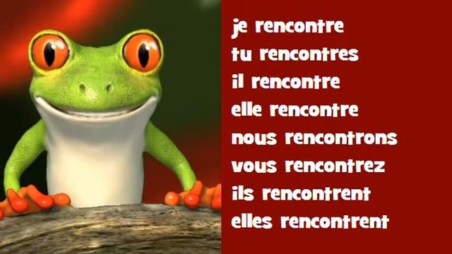 اقتران الموسيقية الفرنسية ♫♫♫ # Verbe = rencontrer смотреть онлайн